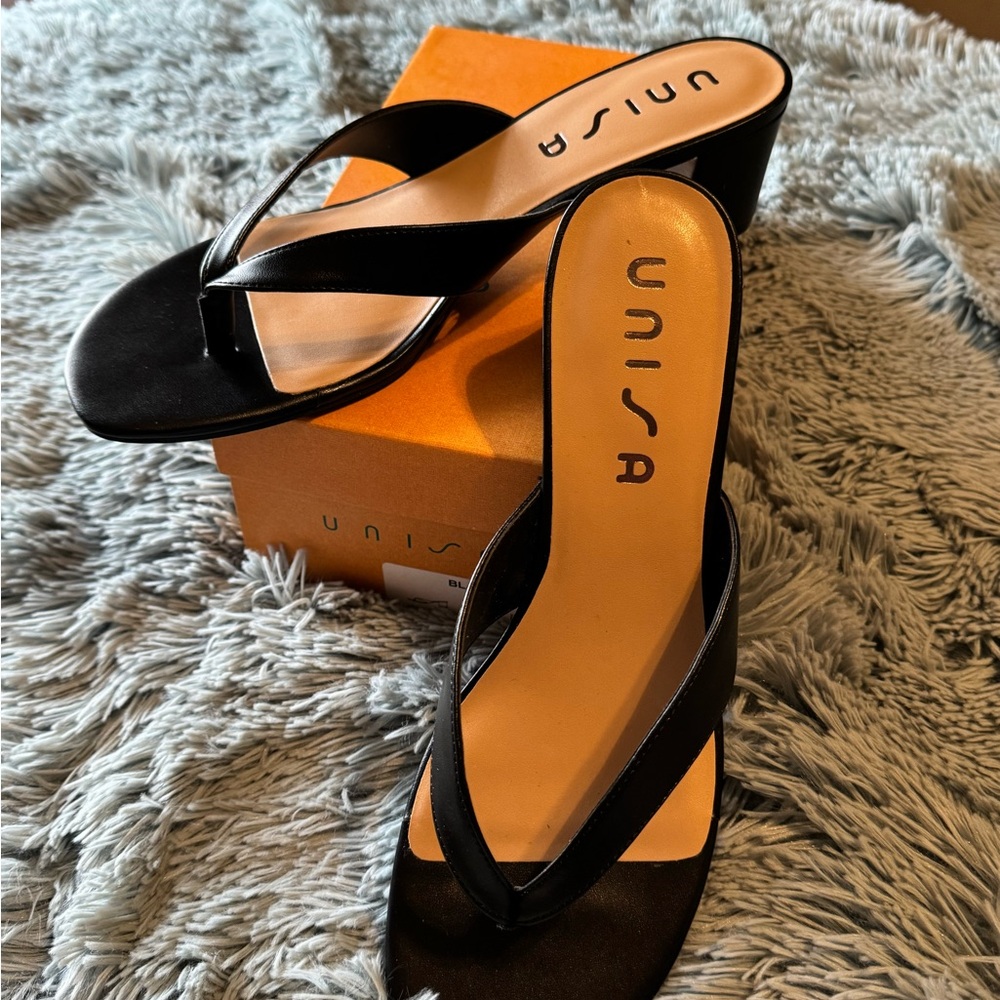 Unisa Black Women's Sandals